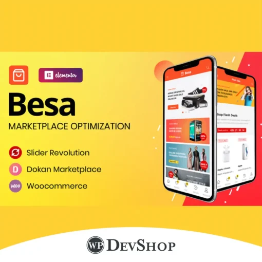 Besa – Elementor Marketplace WooCommerce Theme