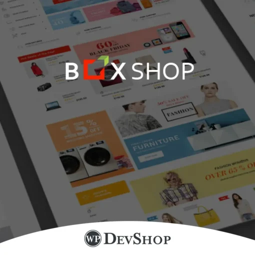 BoxShop – The Ultimate Responsive WooCommerce Theme. From fashion to houseware, BoxShop adapts flawlessly to diverse online stores. Get ready to elevate your e-commerce game!