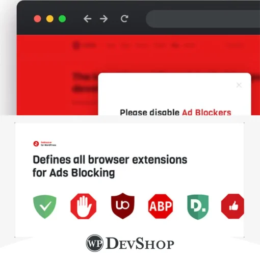 DeBlocker - Anti AdBlock for WordPress