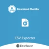 Download Monitor CSV Exporter: Streamline download data management with one-click exports. Backup, analyze, and import your download records. GPL-licensed, virus-free, and unlimited domain usage.