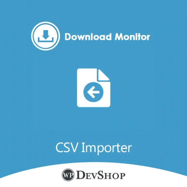 Download Monitor CSV Importer: Streamline download data management with one-click exports. Backup, analyze, and import your download records. GPL-licensed, virus-free, and unlimited domain usage.