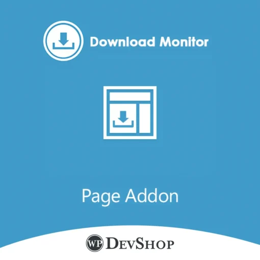 Download Monitor Page Addon: Organize and showcase your downloads with a dedicated page. Customizable layout, improved user experience, and unlimited domain usage. GPL-licensed and virus-free.