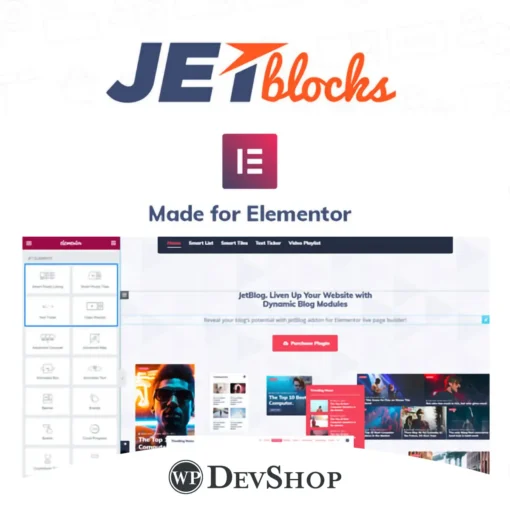 JetBlocks For Elementor