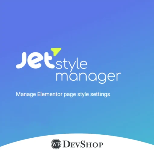 JetStyleManager for Elementor