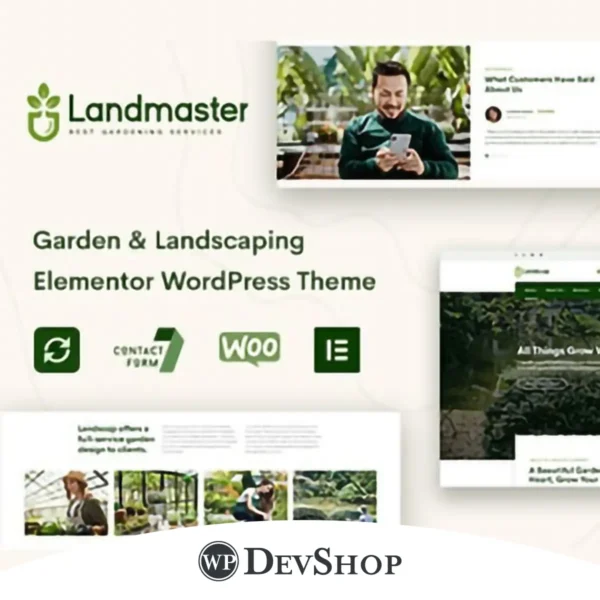 Landmaster – Garden & Landscaping WordPress Theme