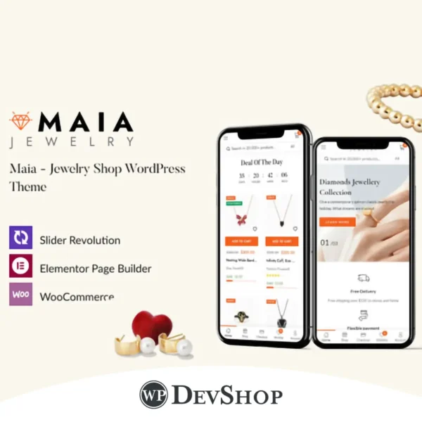 Maia – Jewelry Shop WordPress Theme