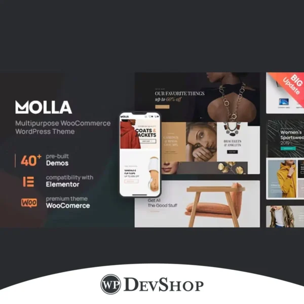 Molla | Multi-Purpose WooCommerce Theme