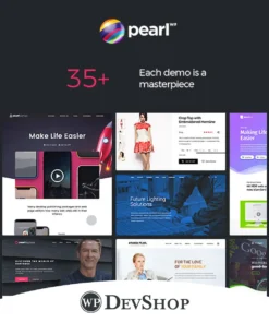 Pearl is a versatile, GPL-licensed, multi-niche WordPress theme with tailored demos, 200+ UI modules, and advanced features. 100% virus-free, SEO-optimized, unlimited domain use.