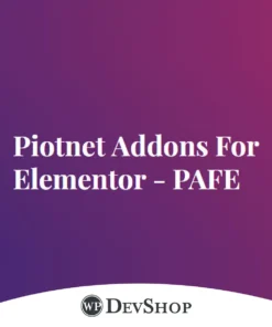 Download Piotnet Addons For Elementor Pro