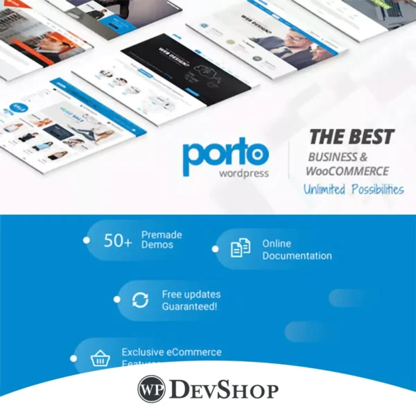 Porto Multipurpose & WooCommerce Theme