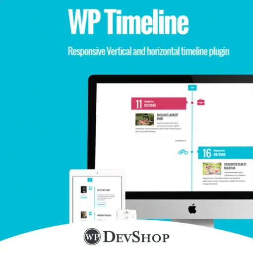 WP Timeline – Responsive Vertical and Horizontal timeline plugin