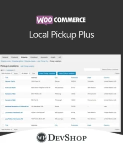 WooCommerce Local Pickup Plus