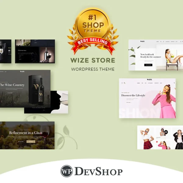 WooCommerce Multipurpose Responsive WordPress Theme – WizeStore