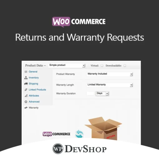 WooCommerce Returns and Warranty Requests