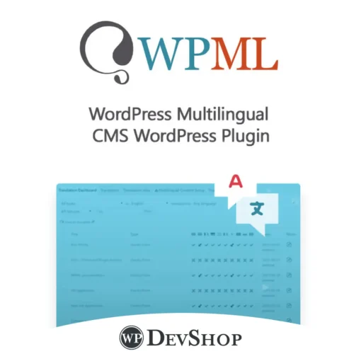 WordPress Multilingual CMS Plugin: Seamlessly translate your WordPress site. 100% virus-free, GPL licensed, and suitable for unlimited website use. Enhance your site’s multilingual capabilities with WPML.