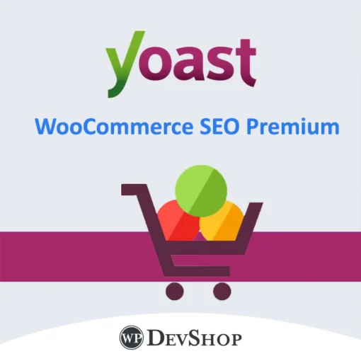 Yoast WooCommerce SEO Premium. Perfect for WooCommerce stores, it offers advanced SEO features, AI-powered content, and GPL license with 100% virus-free guarantee and unlimited domain usage.