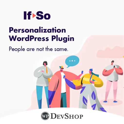 If-So Dynamic Content Pro: Personalize your WordPress site effortlessly. Show targeted content based on user behavior, geolocation, and more. GPL-licensed, virus-free, and compatible with unlimited domains.