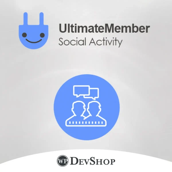 Ultimate Member Social Activity Addon