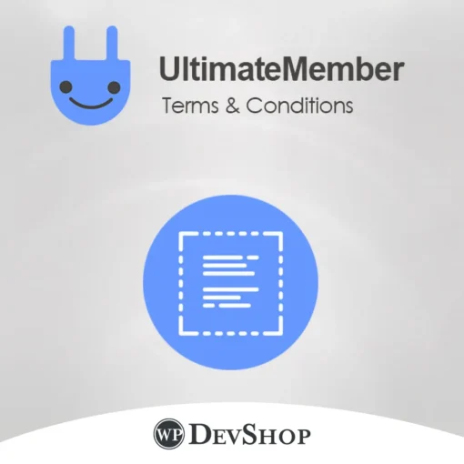 Ultimate Member Terms & Conditions Addon