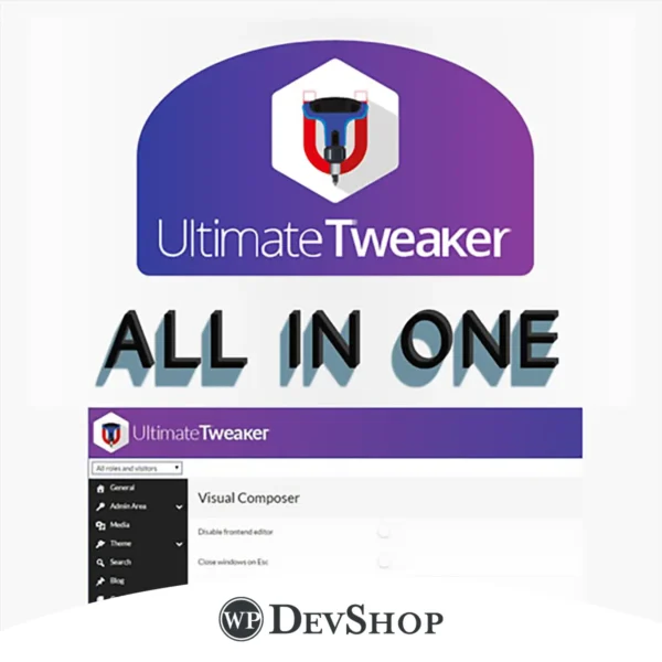 Ultimate Tweaker for WordPress