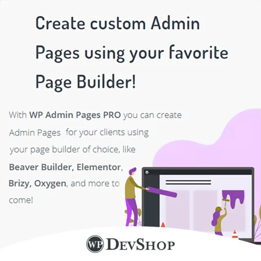 WP Admin Pages PRO