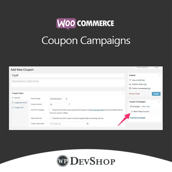 WooCommerce Coupon Campaigns