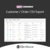 WooCommerce Customer/Order CSV Export: Streamline data management in your WooCommerce store. Export customers, orders, or coupons effortlessly. GPL-licensed, virus-free, and compatible with unlimited domains.