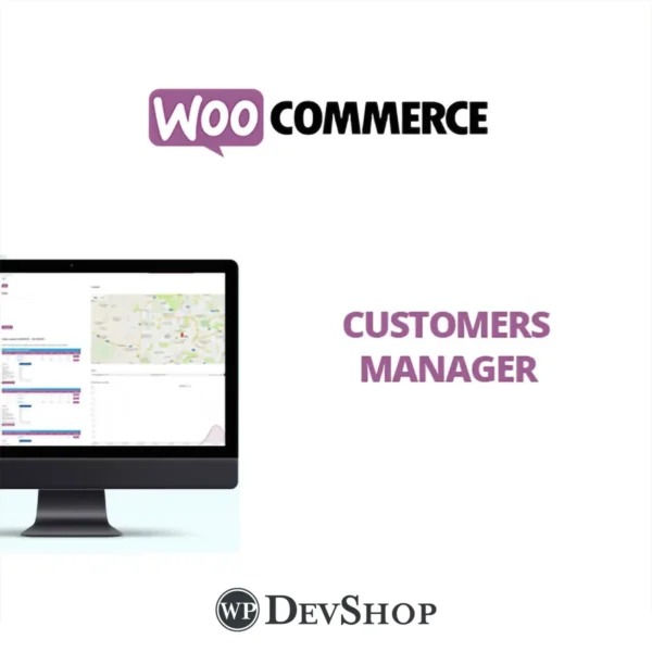 WooCommerce, customer management, customer filtering, order history, GPL license, virus-free, unlimited domains