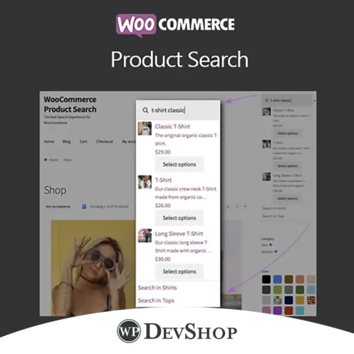 Discover WooCommerce Product Search—the ultimate search engine for your online store. With live search, intuitive filters, and insightful statistics, it’s the must-have extension for WooCommerce. Plus, it’s GPL-licensed, 100% virus-free, and supports unlimited domains. Get the latest version now!