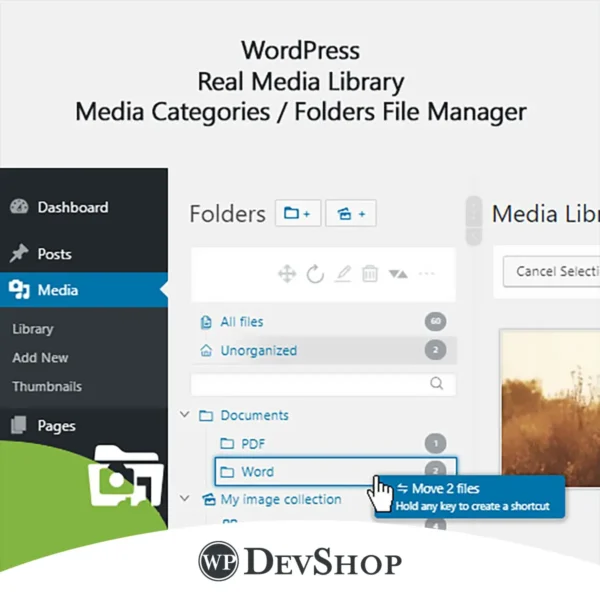 WordPress Real Media Library