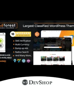 AdForest – Classified Ads WordPress Theme
