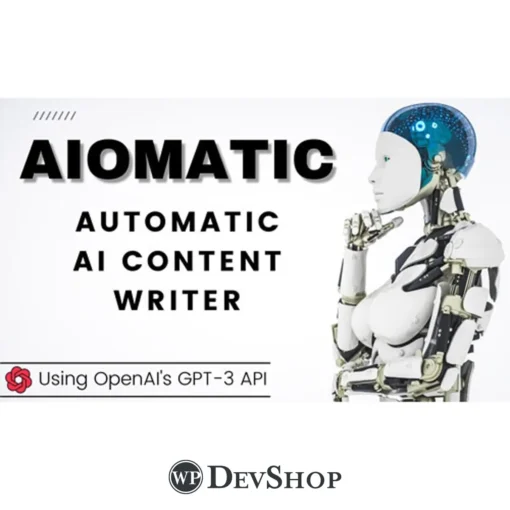 Aiomatic – Automatic AI Content Writer