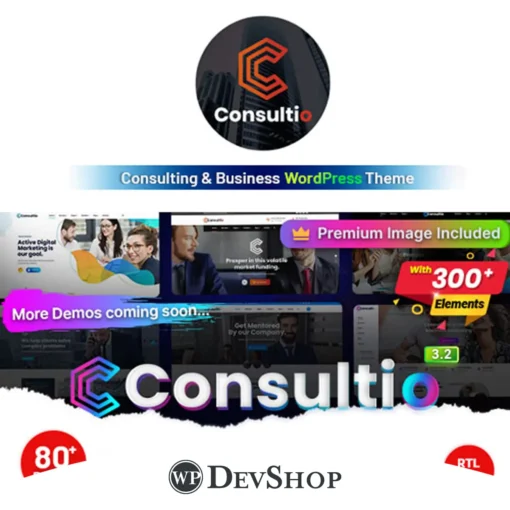 Consultio – Consulting Corporate WordPress Theme