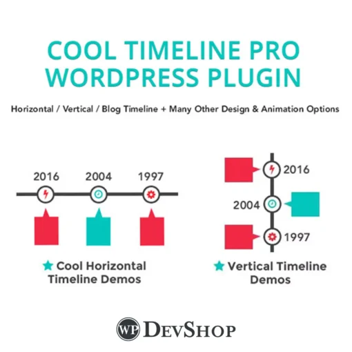 Cool Timeline Pro – WordPress Timeline Plugin