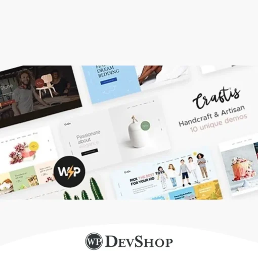 Craftis – Handmade, Handcraft & Artisan WordPress Theme + WCFM