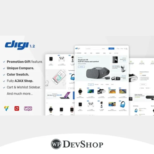 Digi – Electronics Store WooCommerce Theme