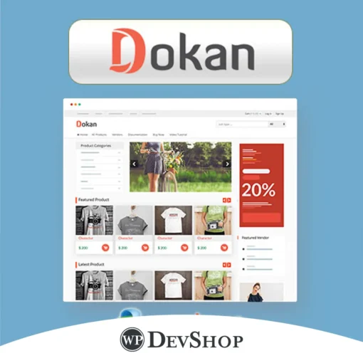 Dokan eCommerce Theme