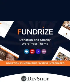 Fundrize | Responsive Donation & Charity WordPress Theme