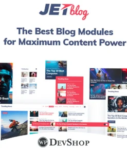 JetBlog – Blogging Package for Elementor Page Builder