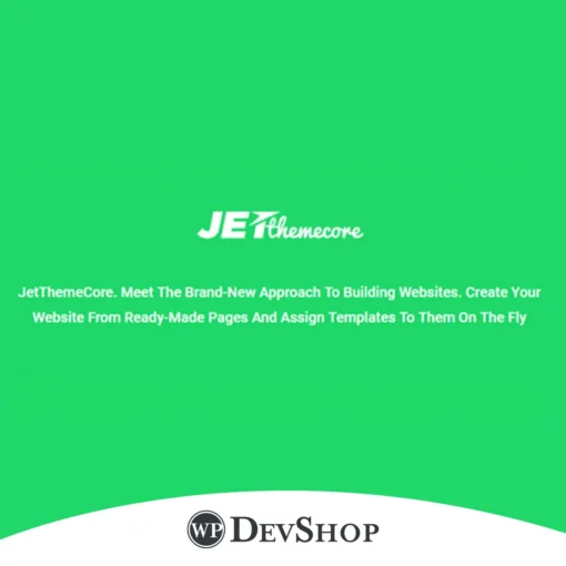 JetThemeCore For Elementor