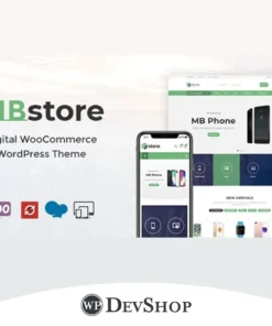 MBStore – Digital WooCommerce WordPress Theme