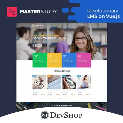 Masterstudy Education – LMS WordPress Theme