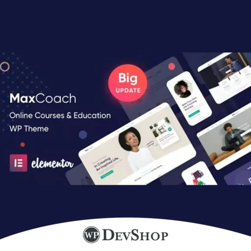 MaxCoach – Online Courses, Personal Coaching & Education WP Theme