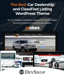 Motors – Automotive, Car Dealership, Car Rental, Auto, Classified Ads, Listing WordPress Theme