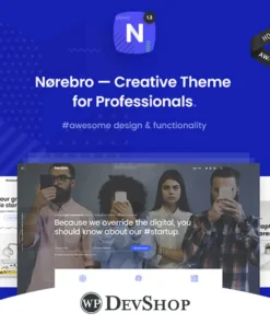 Norebro – Creative Portfolio Theme for Multipurpose Usage