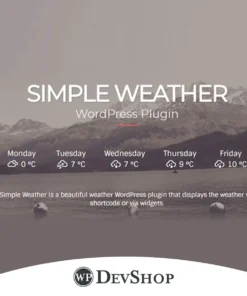 Simple Weather Plugin