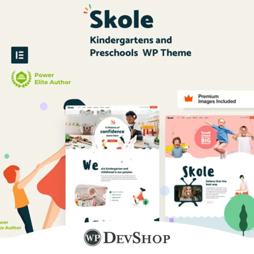 Skole – Kids School WordPress Theme