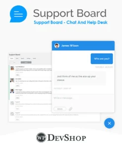 Support Board – Chat And Help Desk