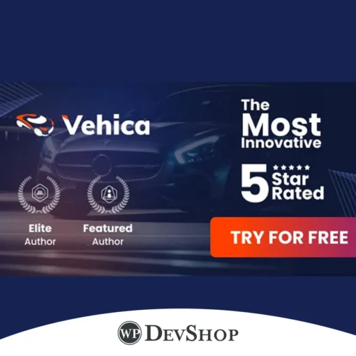 Vehica – Car Dealer & Automotive Listing