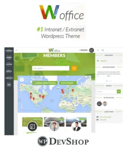 Woffice – Intranet/Extranet WordPress Theme
